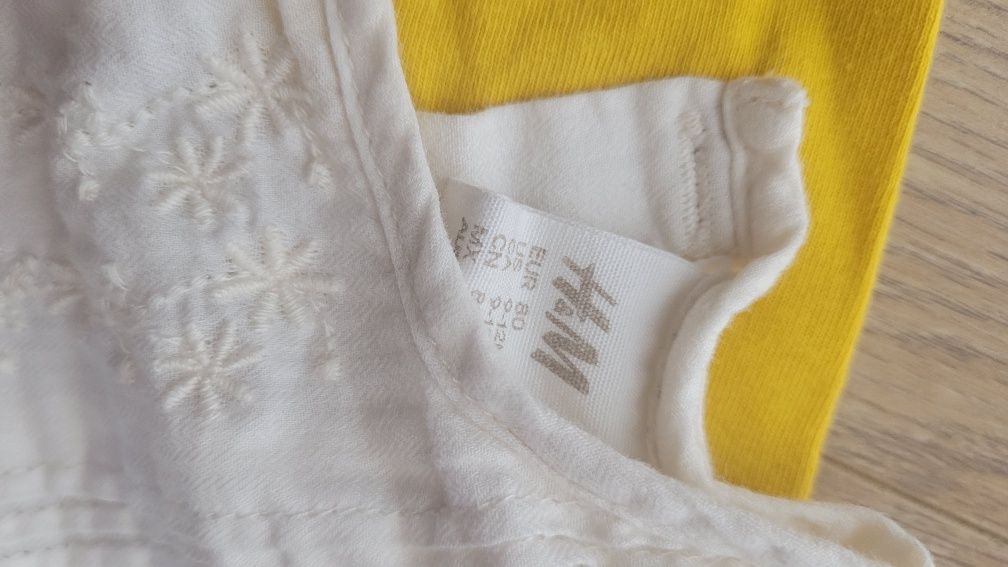7 bluzek z długim rękawem Zara, H&M, Cool Club, Lupilu, So Cute 80
