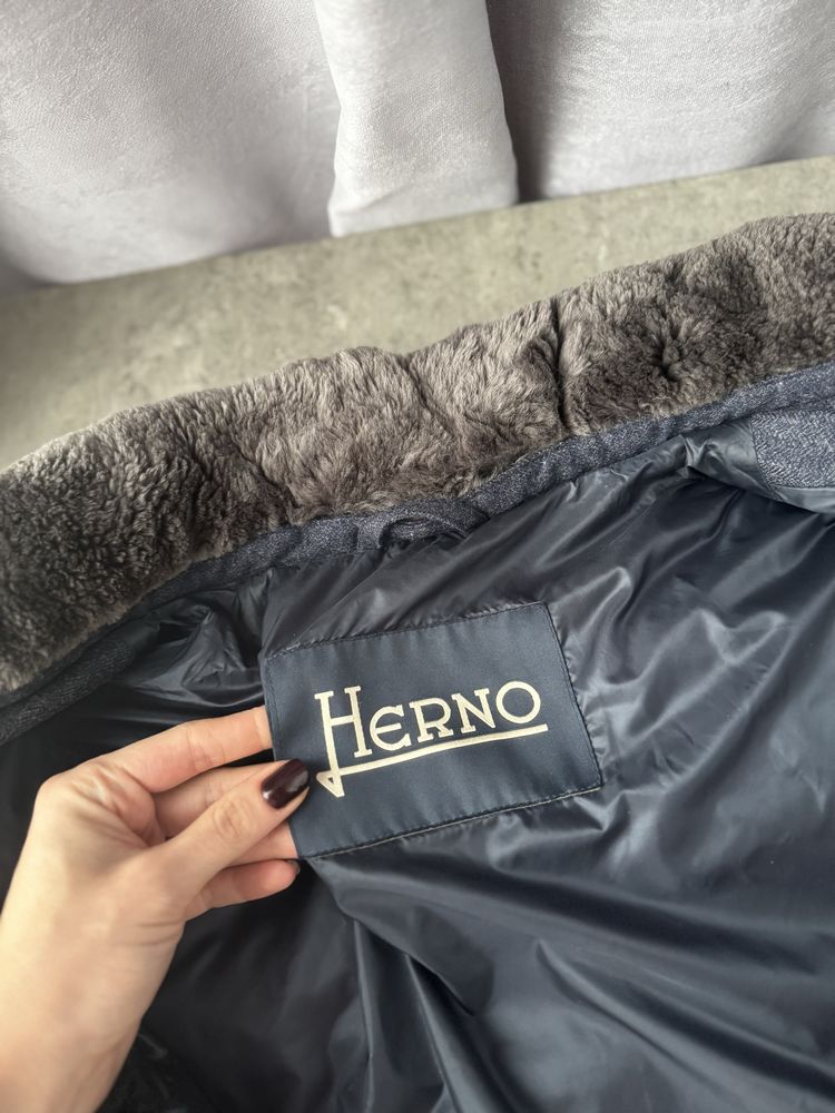 Шерстяной пуховик Herno ОРИГИНАЛ