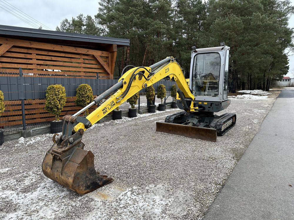 Koparka minikoparka Wacker Neuson 38Z3 2014 rok z Niemiec