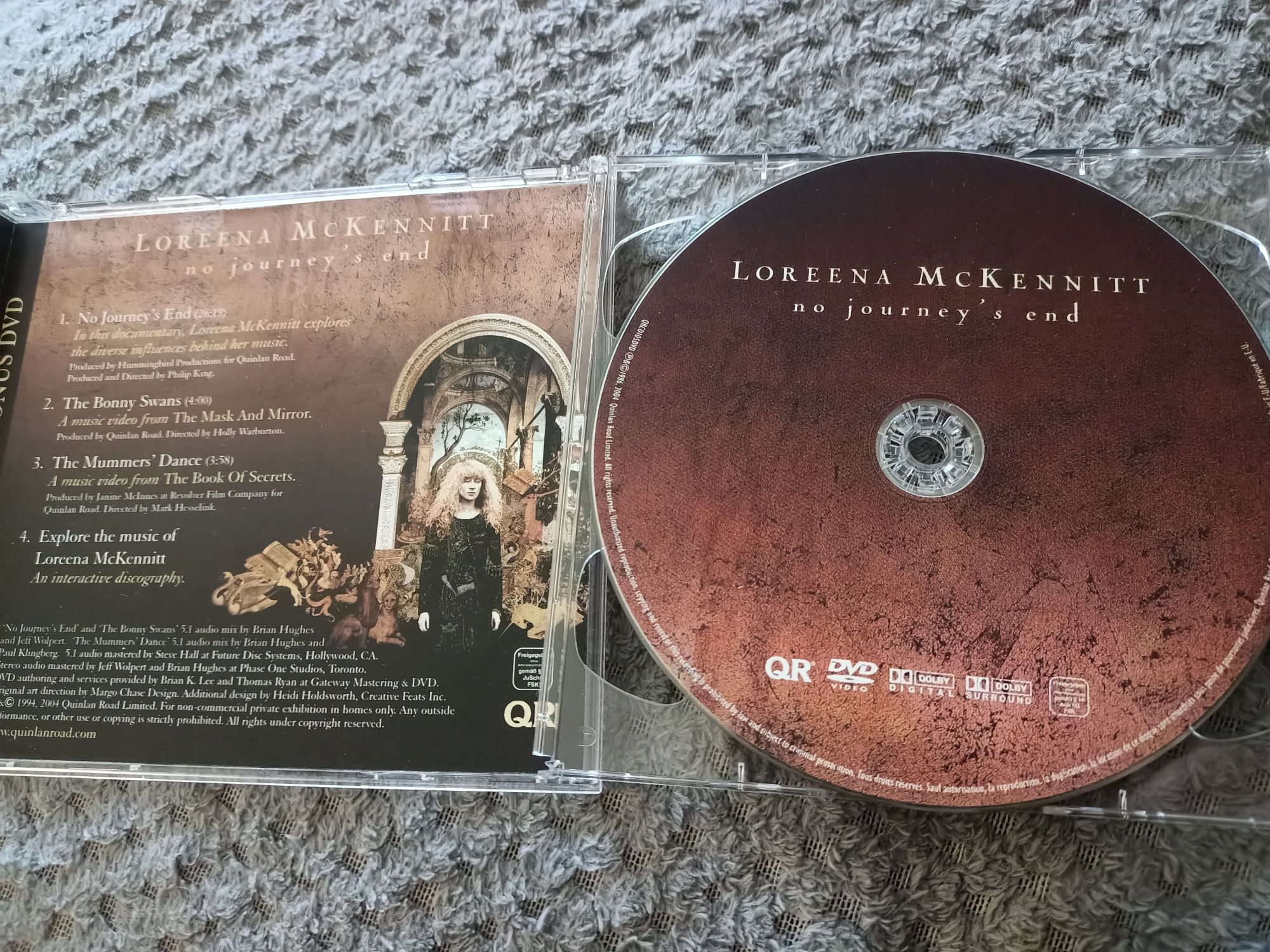 Loreena McKennitt - The Book Of Secrets (CD, Album, Enh, RE, RM + DVD-