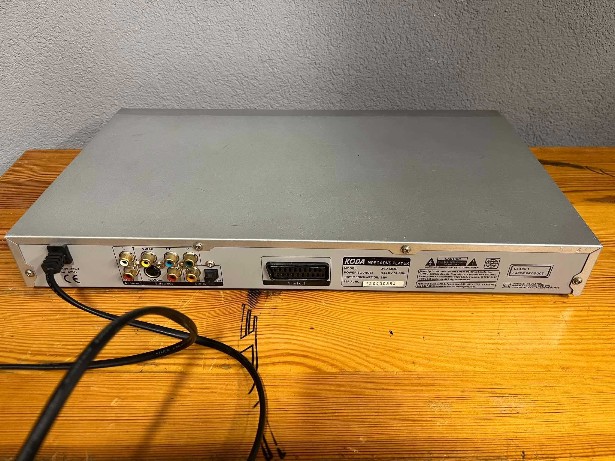Odtwarzacz DVD Koda DVD-504D