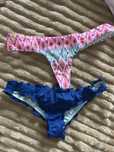Плавки Victoria Secret 2 шт (стрінги/бразиліана) розмір xs