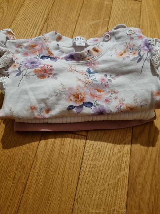 Zestaw komplet Helen 2× body, spodenki/ leginsy r.86