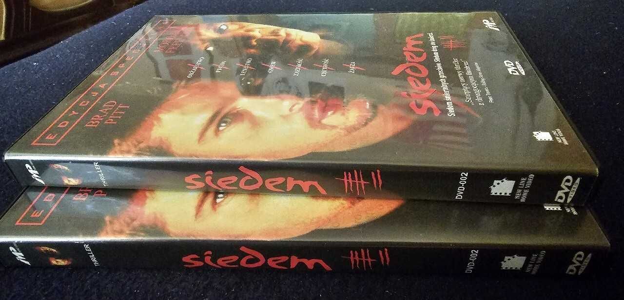 Siedem film sensacyjny DVD