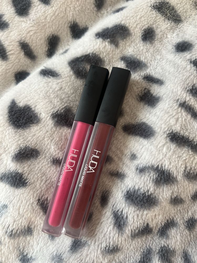 Huda beuaty 2x blyszczyk matowy pomadka