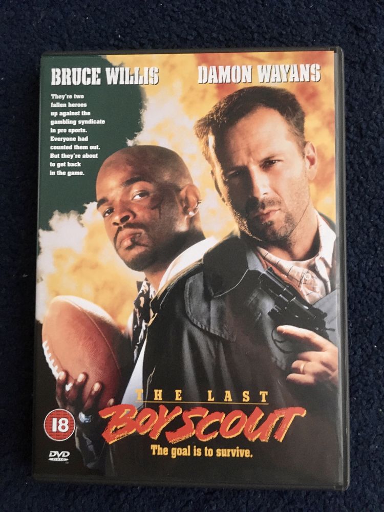 A Fúria do Último Escuteiro Bruce Willis Dolby DD 5.1 The Last Boy Scout Edição de 1999 (Portes CTT GRÁTIS)