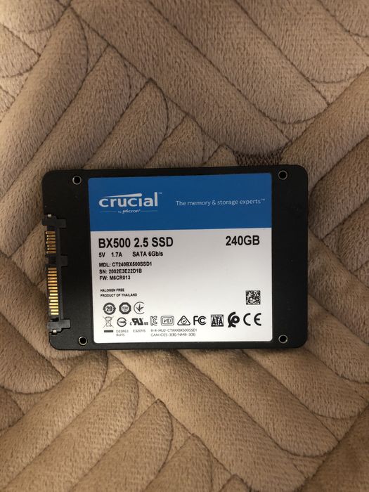 Crucial bx500 ssd 240gb