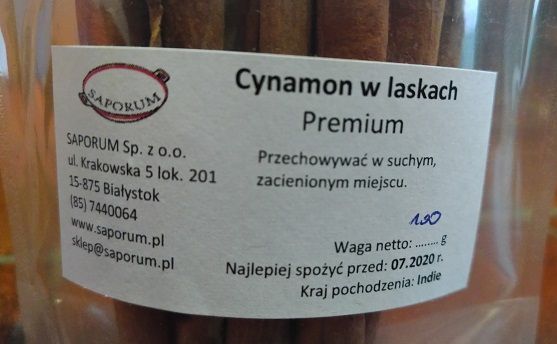 Cynamon w laskach PREMIUM - przyprawy prosto z Indii