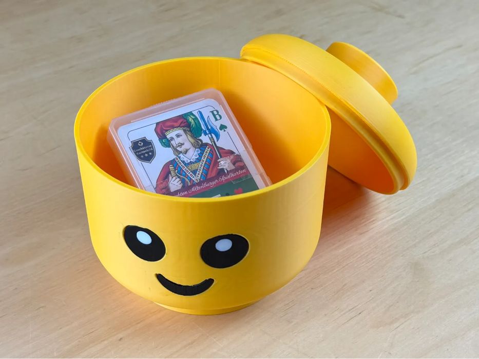 Mini Figura Cabeça de Bebé (Estilo LEGO)