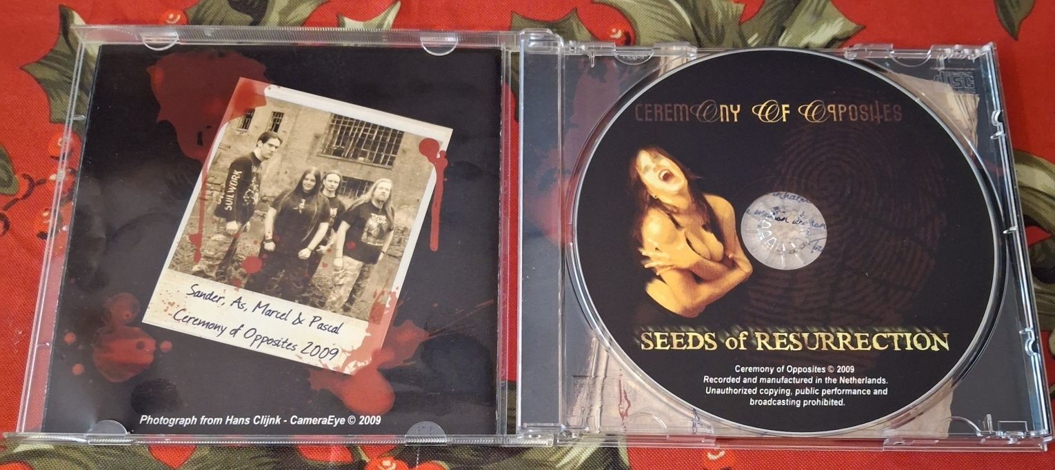 CD Ceremony of opposites: seeds of resurrection