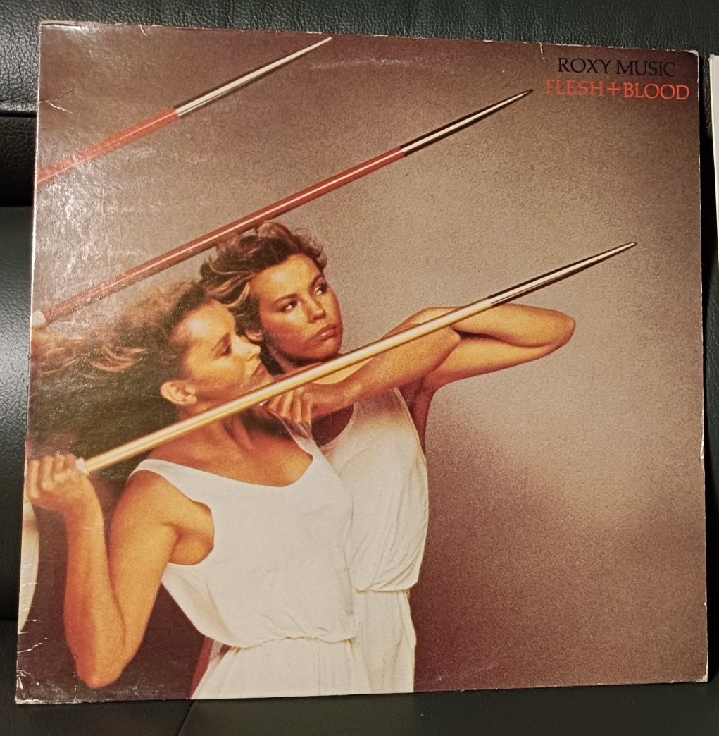 Vinyl Roxy music "Flesh+Blood" +gratis Bryan Ferry