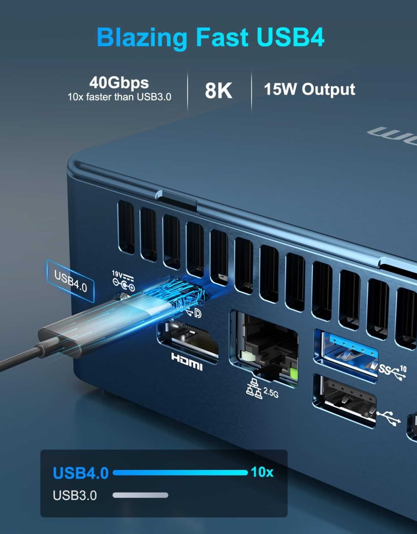 ПК /PC / GEEKOM Mini IT13 / Intel Core i9-13900H / 32 DDR4 / 2 TB M2