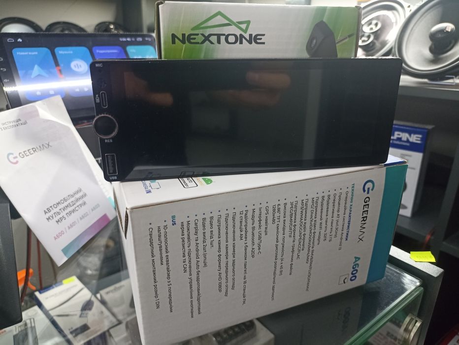 Продам андроид магнитолу geermax