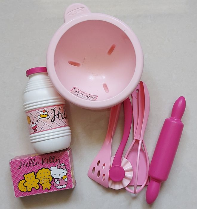 Дитячий кухонний набір з посудом