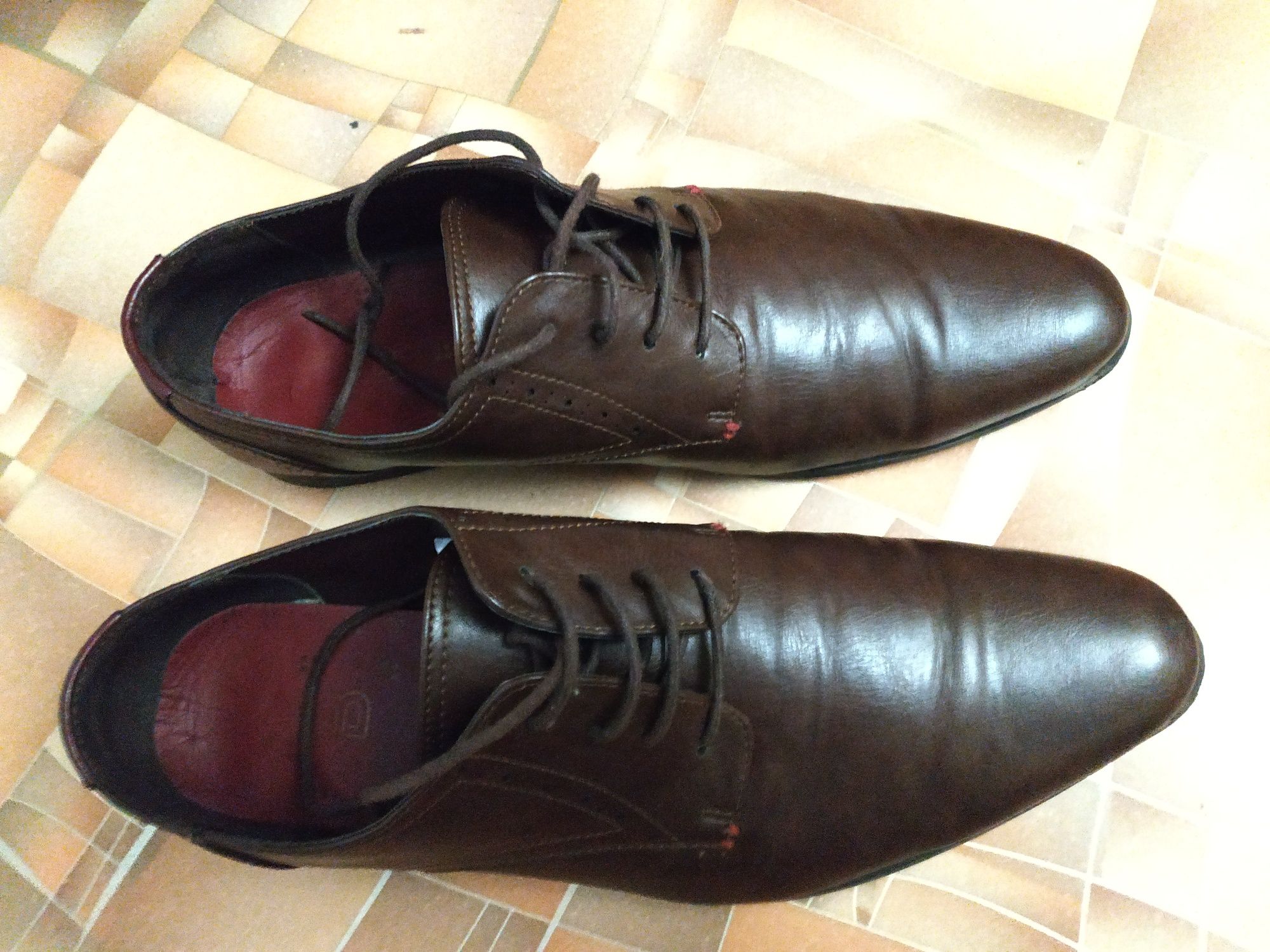 Туфли мужские кожаные 45-46