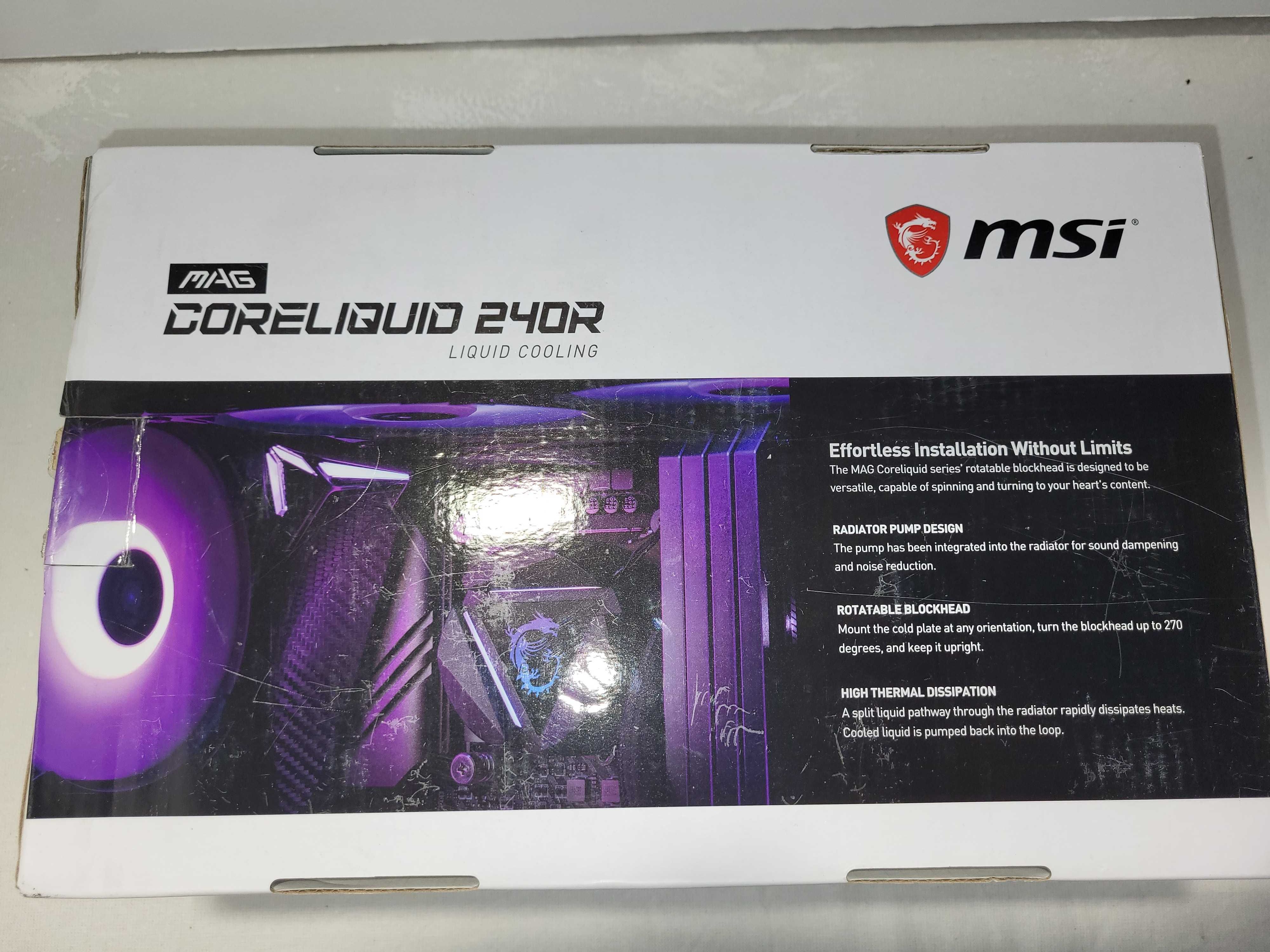 MSI Chłodzenie procesora MAG Core Liquid 240R