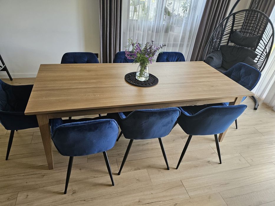 Stół dębowy do salonu, jadalni 220cmx98cm
