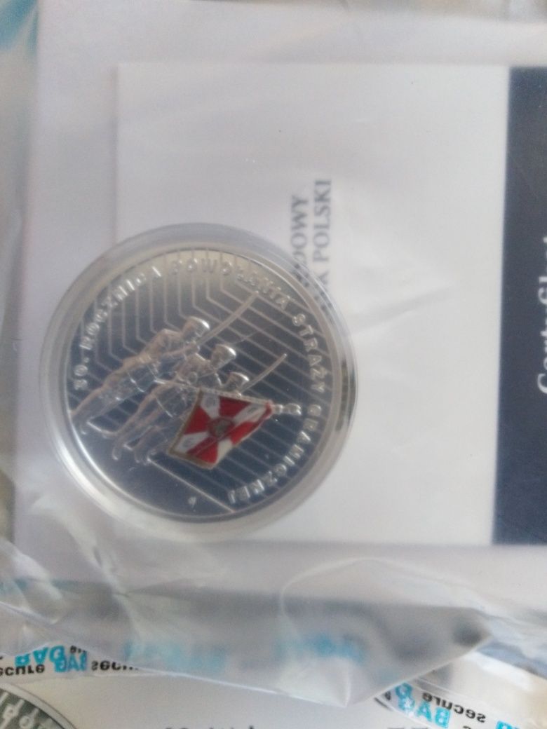 Moneta 10 zł 30 rocznica powołania Straży Granicznej prezent