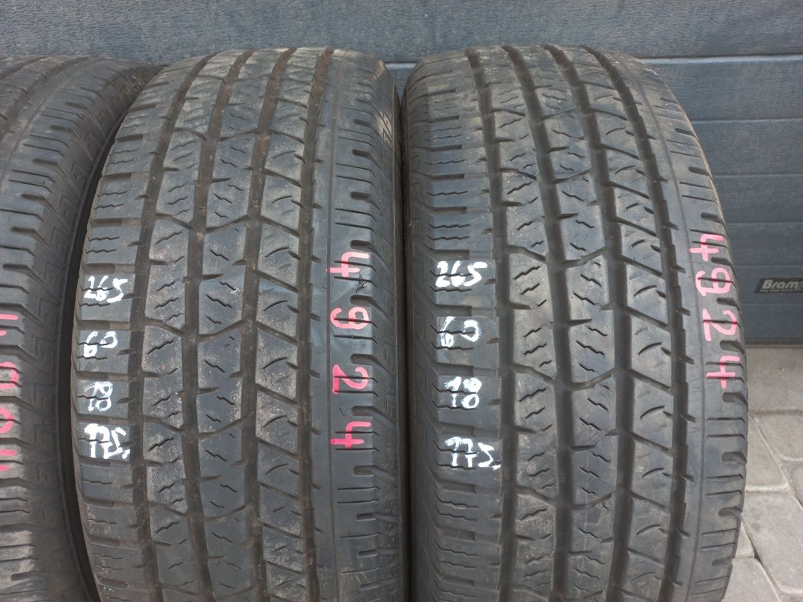 Opony letnie Continental 265/60/18 110T