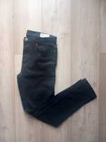 Spodnie męskie granatowe skinny zwężane w30/L30 rurki denim co