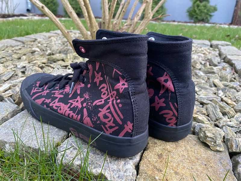 Sneakersy tenisówki EMP Red r.39 super stan