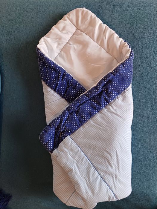 Rożek niemowlecy dla chłopca no name, niebieski, stan idealny