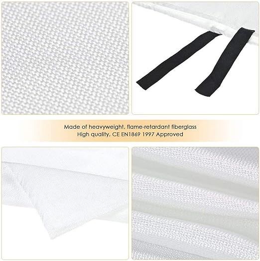 fire blanket koc gaśniczy z włókna szklanego 1mx1m