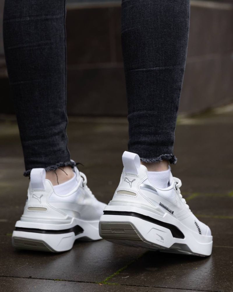 Женские кроссовки пума космо райдер Puma Kosmo Rider White [37-40]