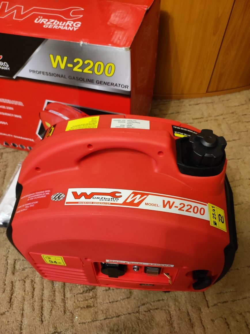 Генератор wurzburg w 2200 2 кВт інверторний чиста синусоїда