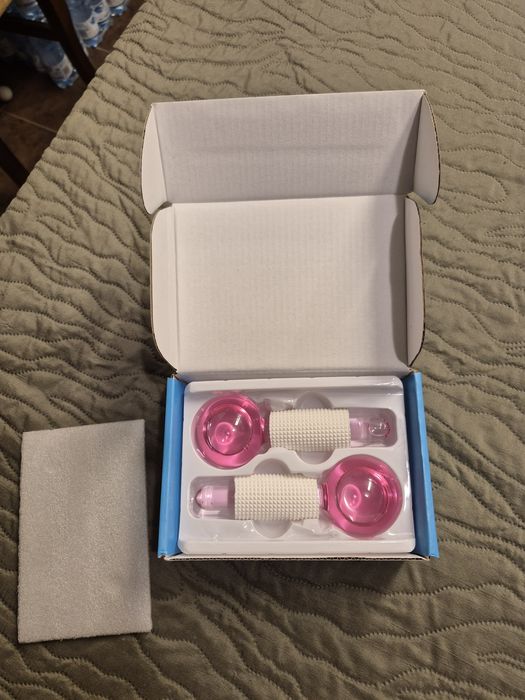 Kule do masażu twarzy chłodzące  jak nowe