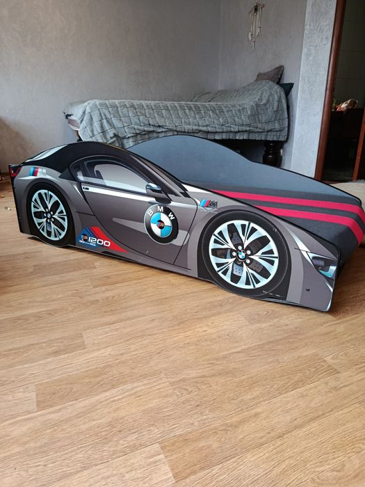 Ліжко дитяче авто БМВ. Кровать дитяча.
