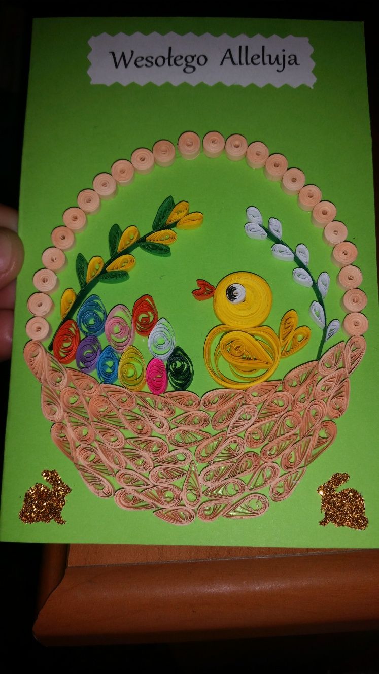 Kartki na różne okazje Quilling.