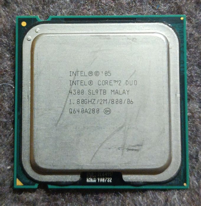 Core2 Duo E4300 1.80 ГГц, Intel g2020 2.90 ГГц, Pentium G4560 3.50 ГГц