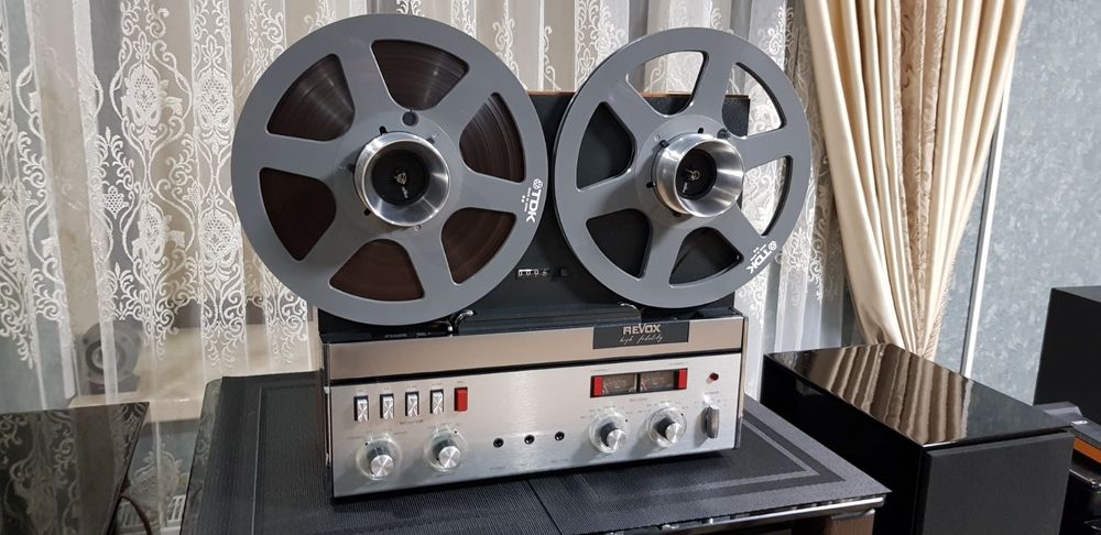 Revox A-77 сквозной канал 19-38 скорость толстый тонвал