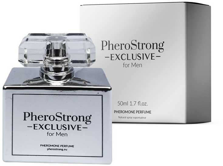 Perfumy z feromonami PHERO-STRONG EXCLUSIVE MĘSKIE 50ml Skuteczne !