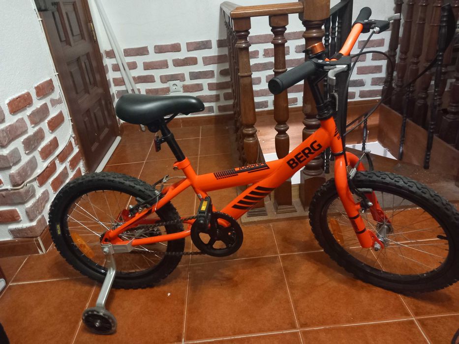 Bicicleta  Berg com rodinhas