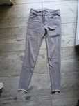 Spodnie jegginsy szare american eagle XS s