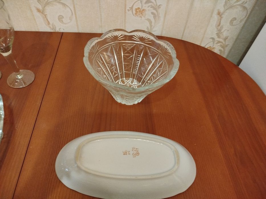 Скляний посуд 60-х ,70-х років