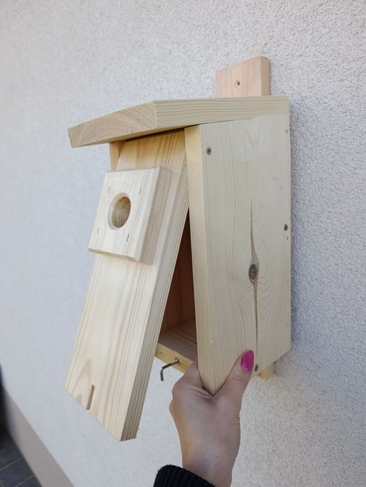 Zestaw 4 x budka lęgowa dla ptaków typ A wróbli sikorek