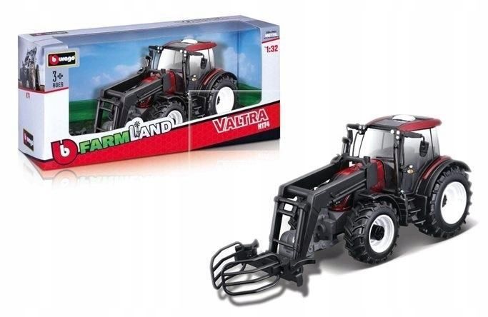 Valtra N174 Z Pługiem Bburago, Bburago