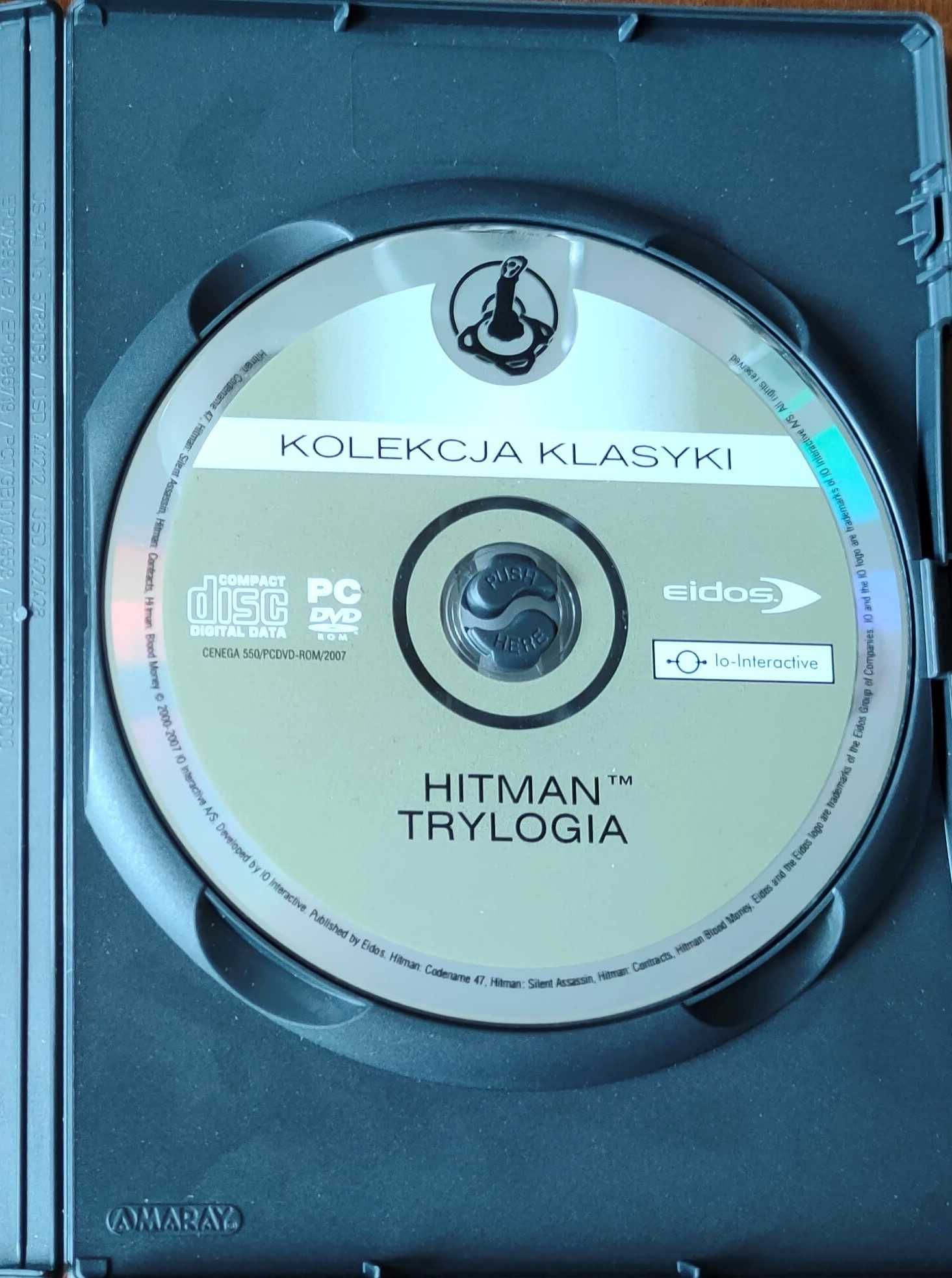 Hitman Trylogia plus pudełko Krwawa Forsa PC