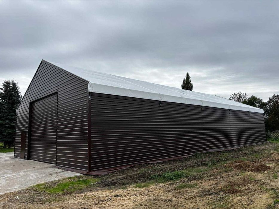 Hala Namiotowa Stalowa 12x25x4,5 300m2 magazyn rolnicza warsztat