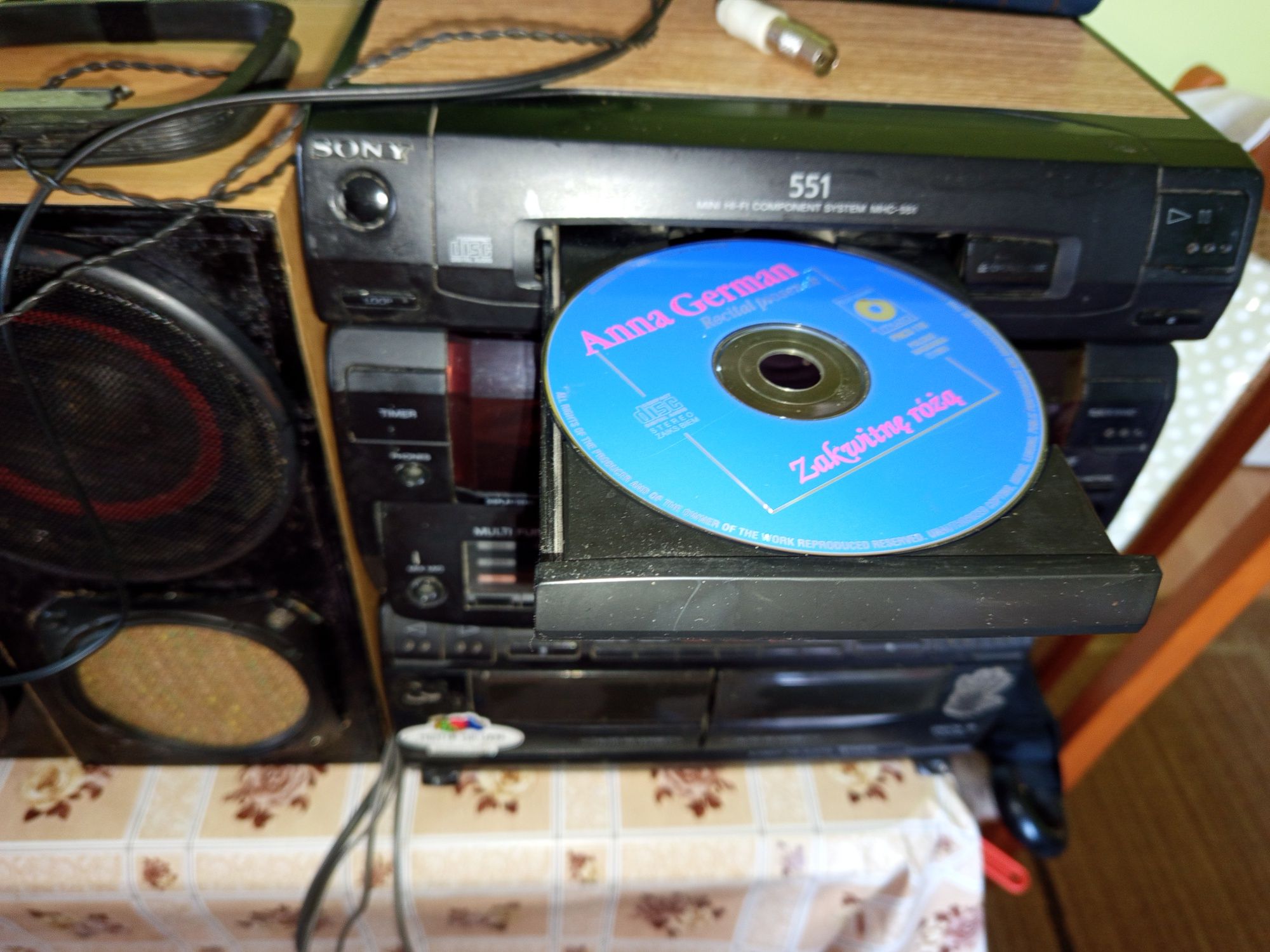 Wieża Sony Model HCD 551