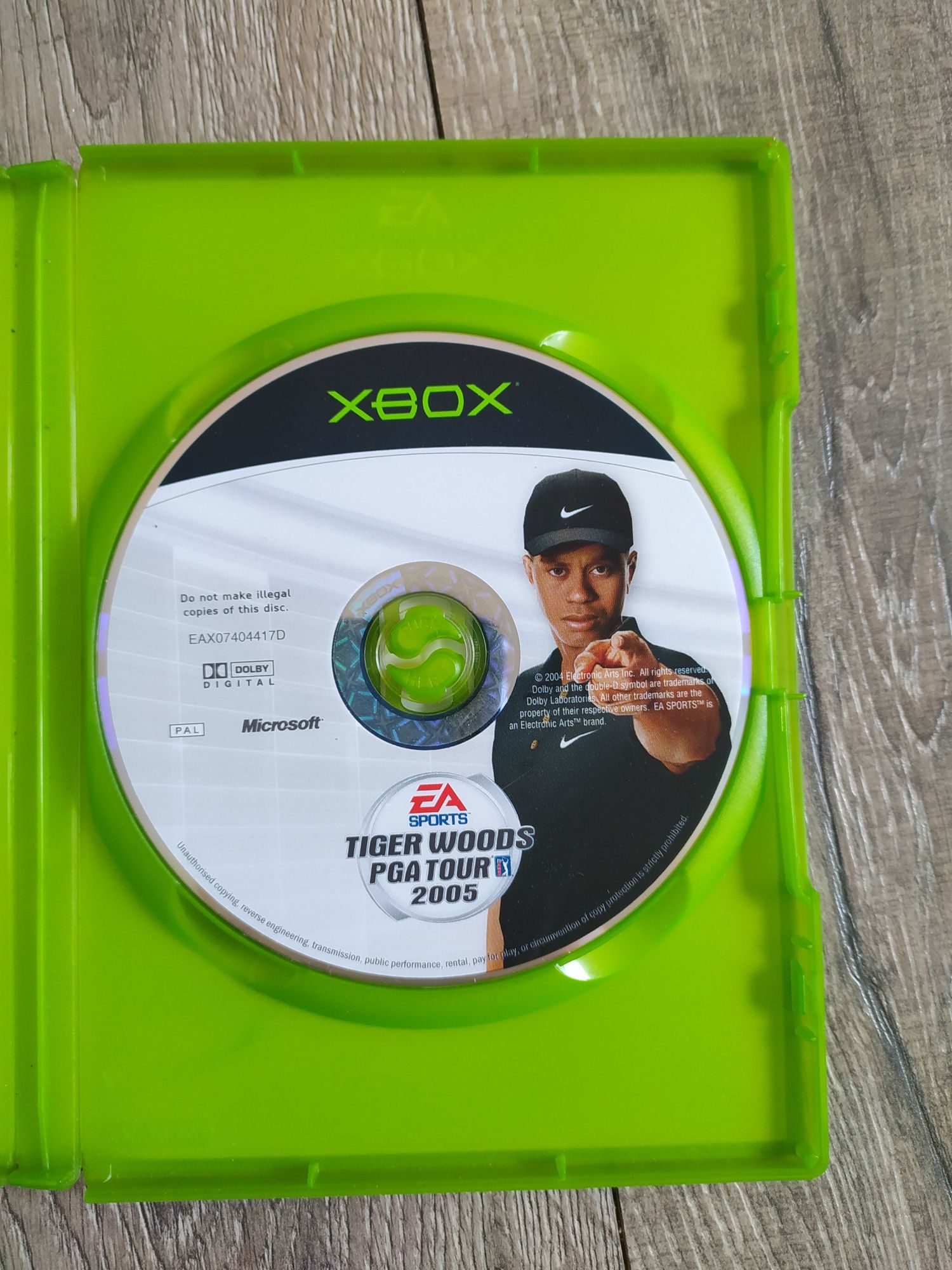 Gra Xbox Classic Tiger Woods PGA Tour Wysyłka