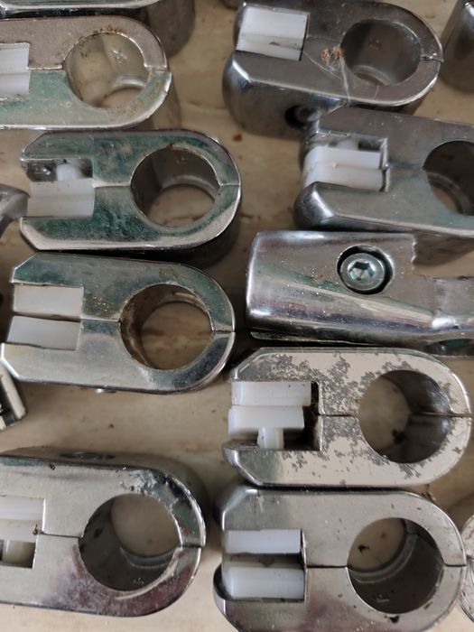 Regał, półka,wieszak. Części do  montażu, systemem kulowo rurowym