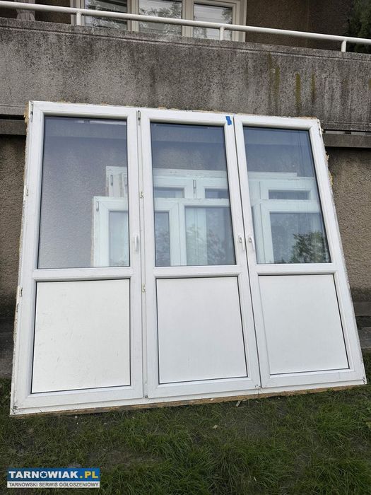 Okna z demontażu, profil Salamander