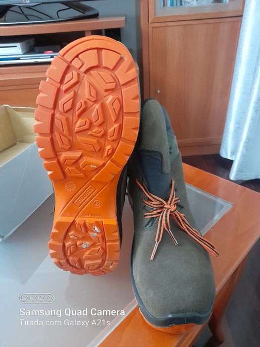 Botas de trabalho biqueira de aço