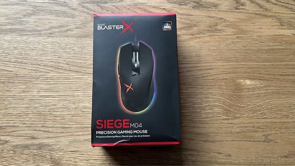 Myszka gamingowa Creative SoundBlaster X Siege M04