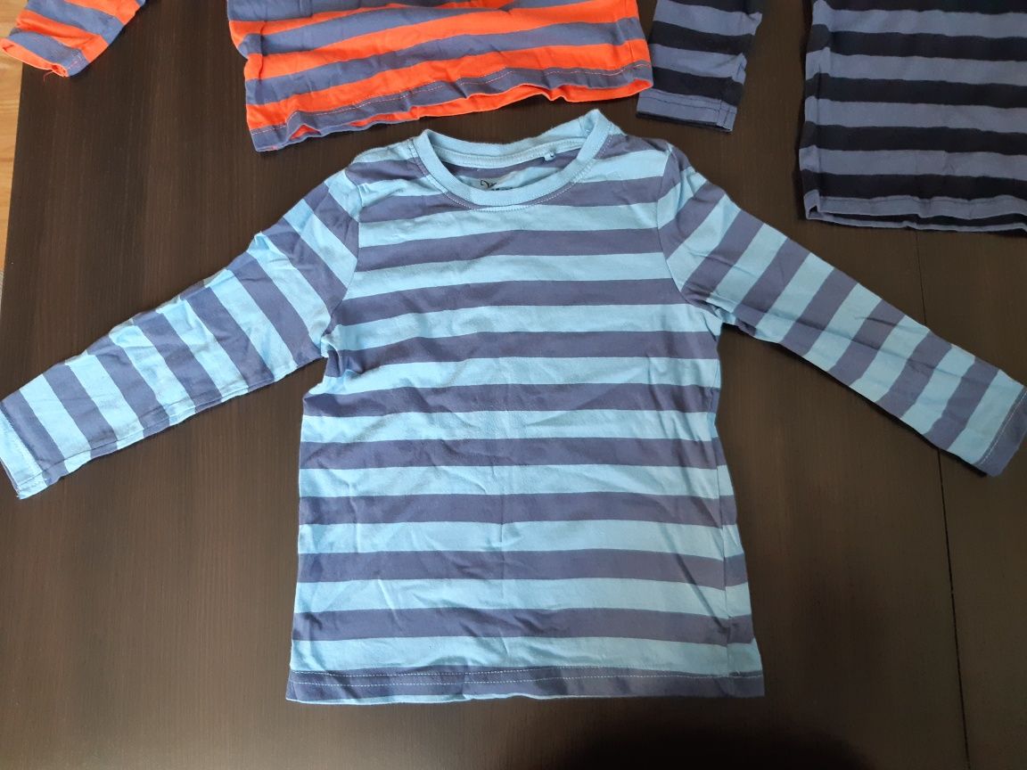 NOWA Koszulka chłopięca z bawełny, 3sztuki, r.110-116 koszulki t-shirt