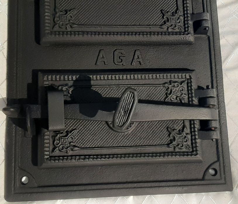 Drzwiczki żeliwne do pieca wędzarni  AGA  2.